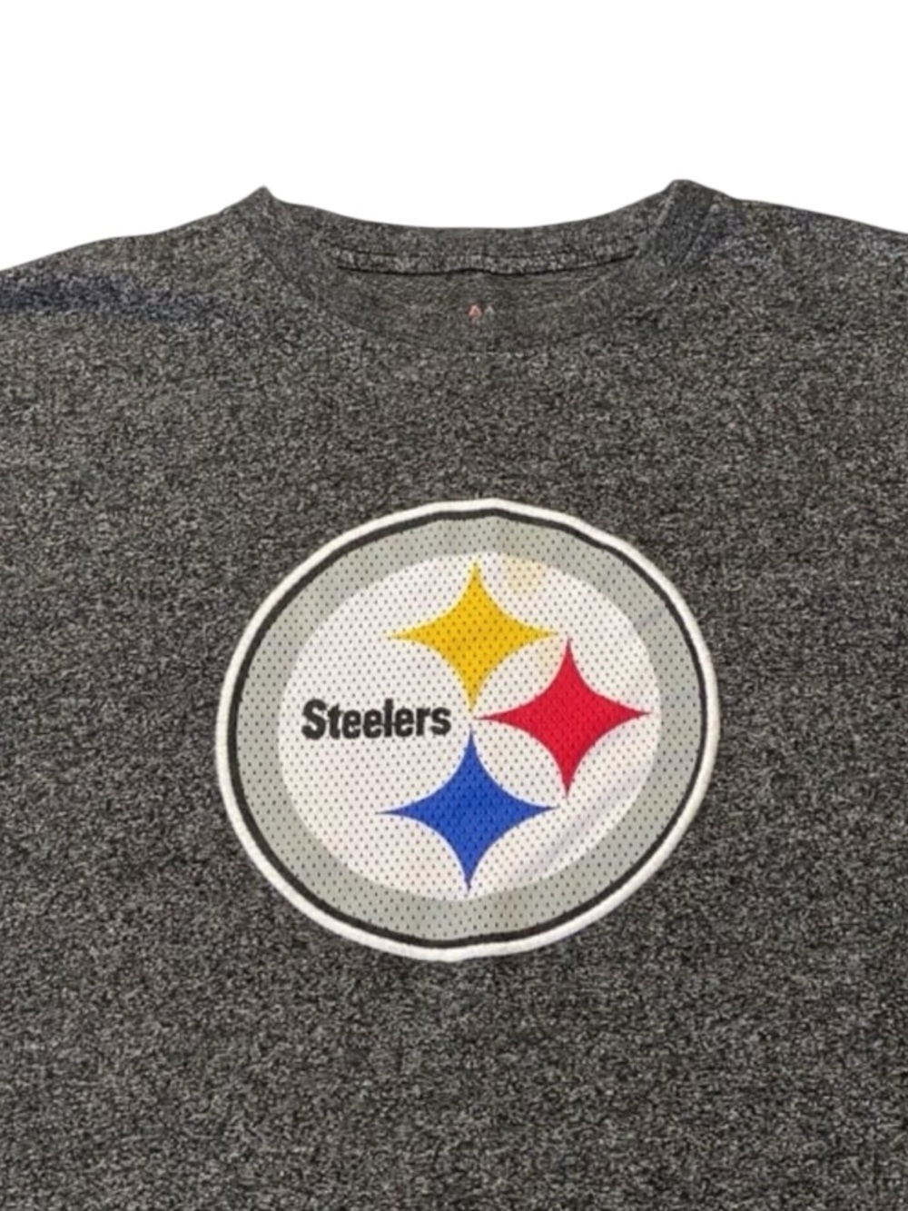 NFL Pittsburgh Steelers Mens Gray T-Shirt XL Y2K Football
